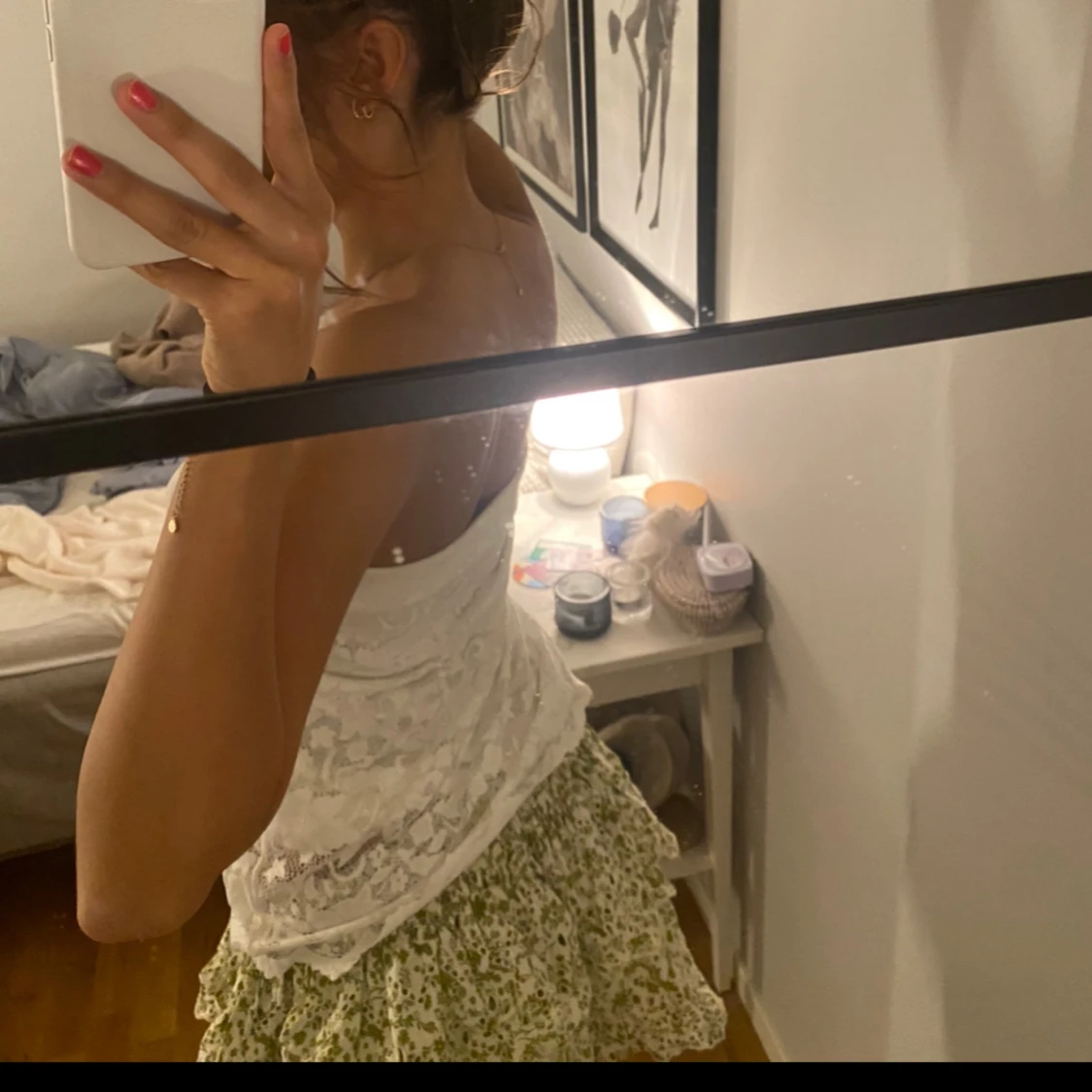 Spets topp från Gina  - 90