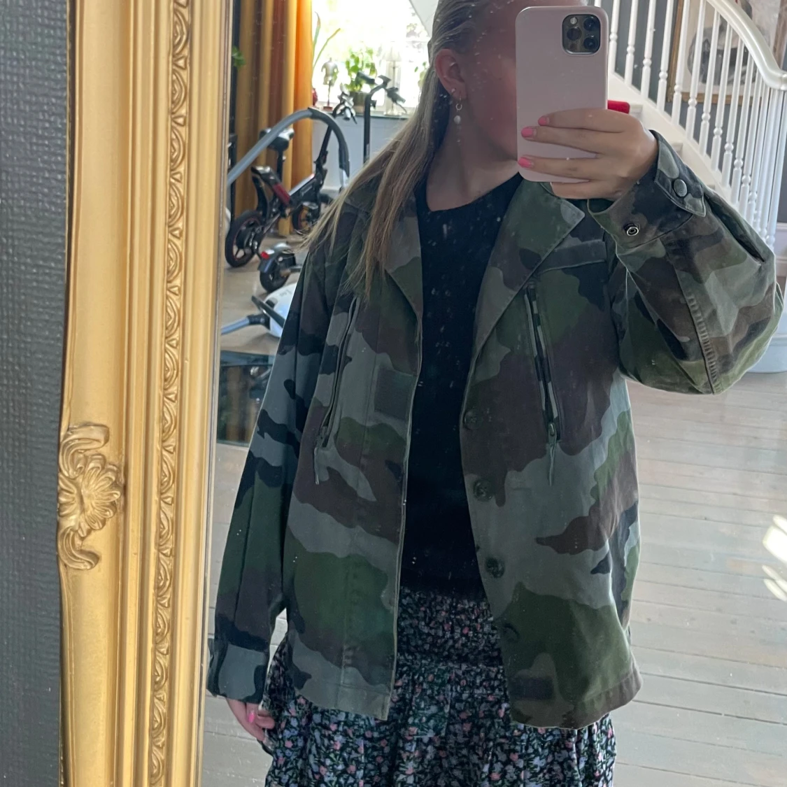 Camouflage vindjacka - 90