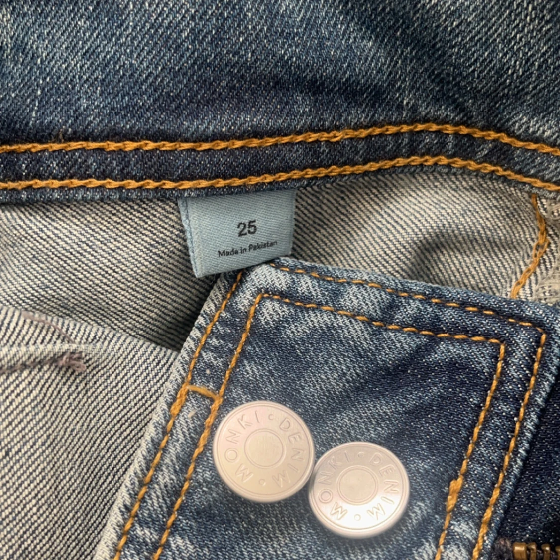 Lågmidjade bootcut jeans  - 92