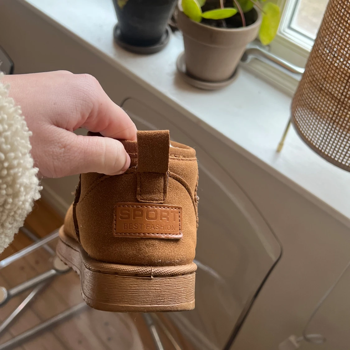 Bruna boots med foder - 91