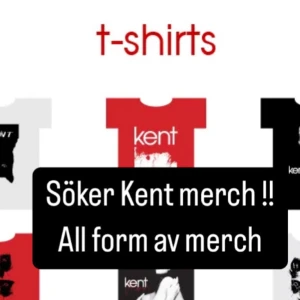 Kent t-shirt - Söker efter all form av Kent merch , egen gjord / armband / riktigt merch . Vad som . Alla storlekar också 