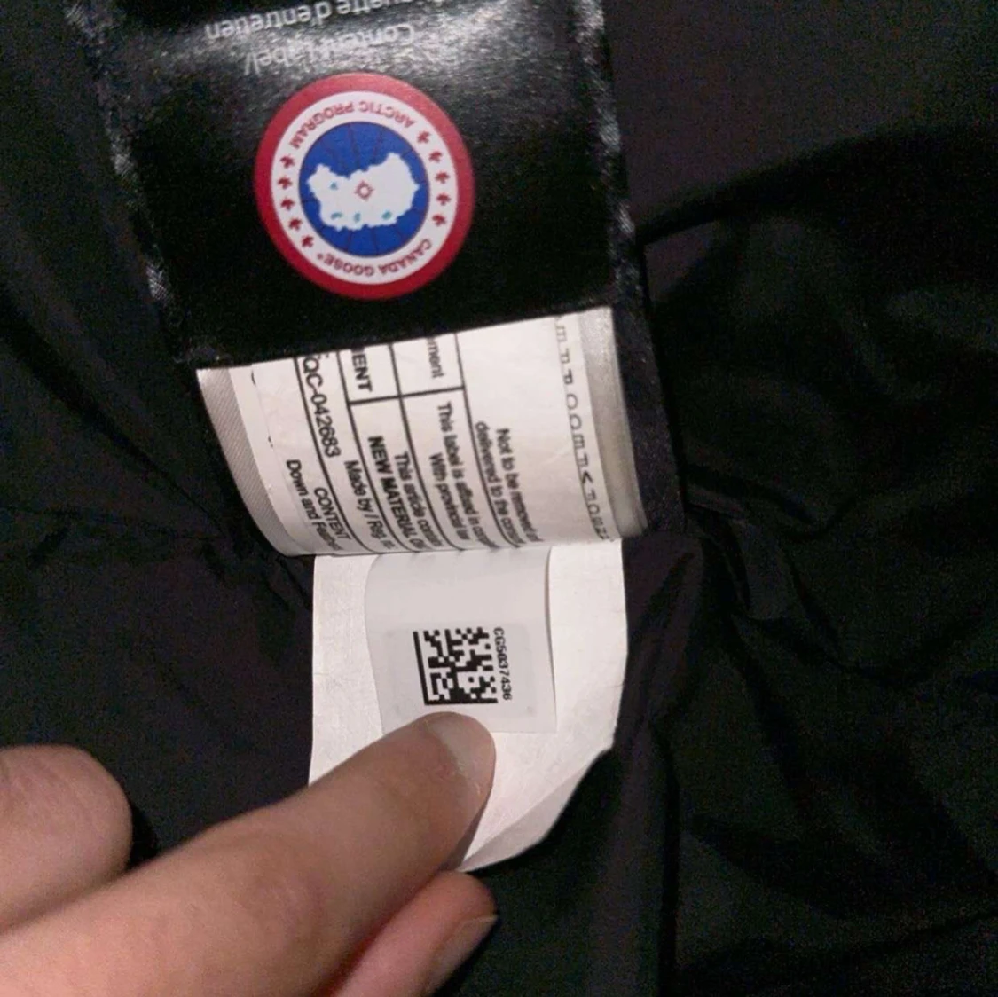 Svart dunjacka från Canada Goose - 93