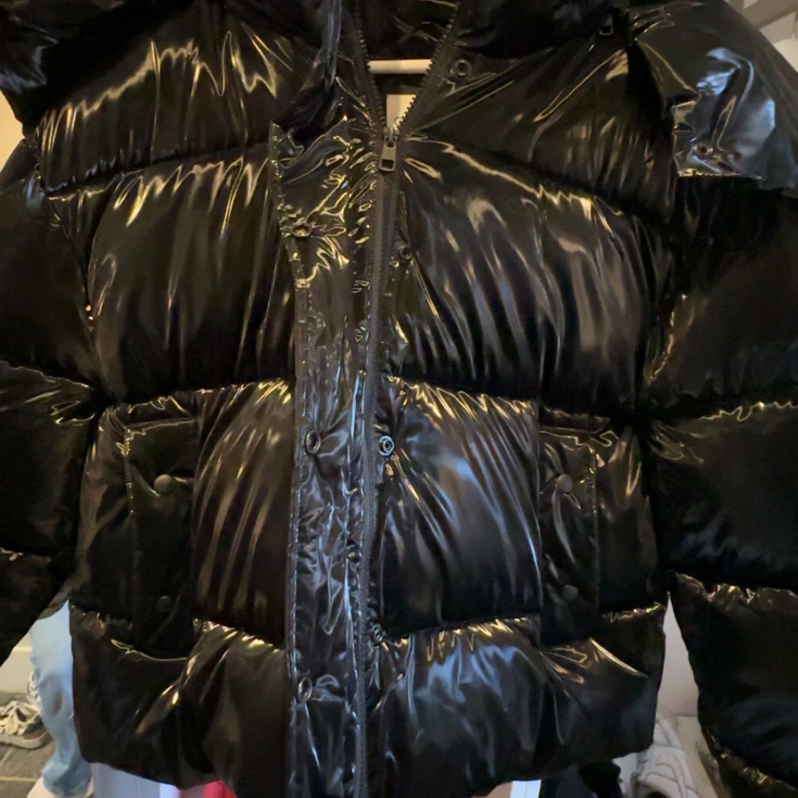 Svart pufferjacka från Calvin Klein