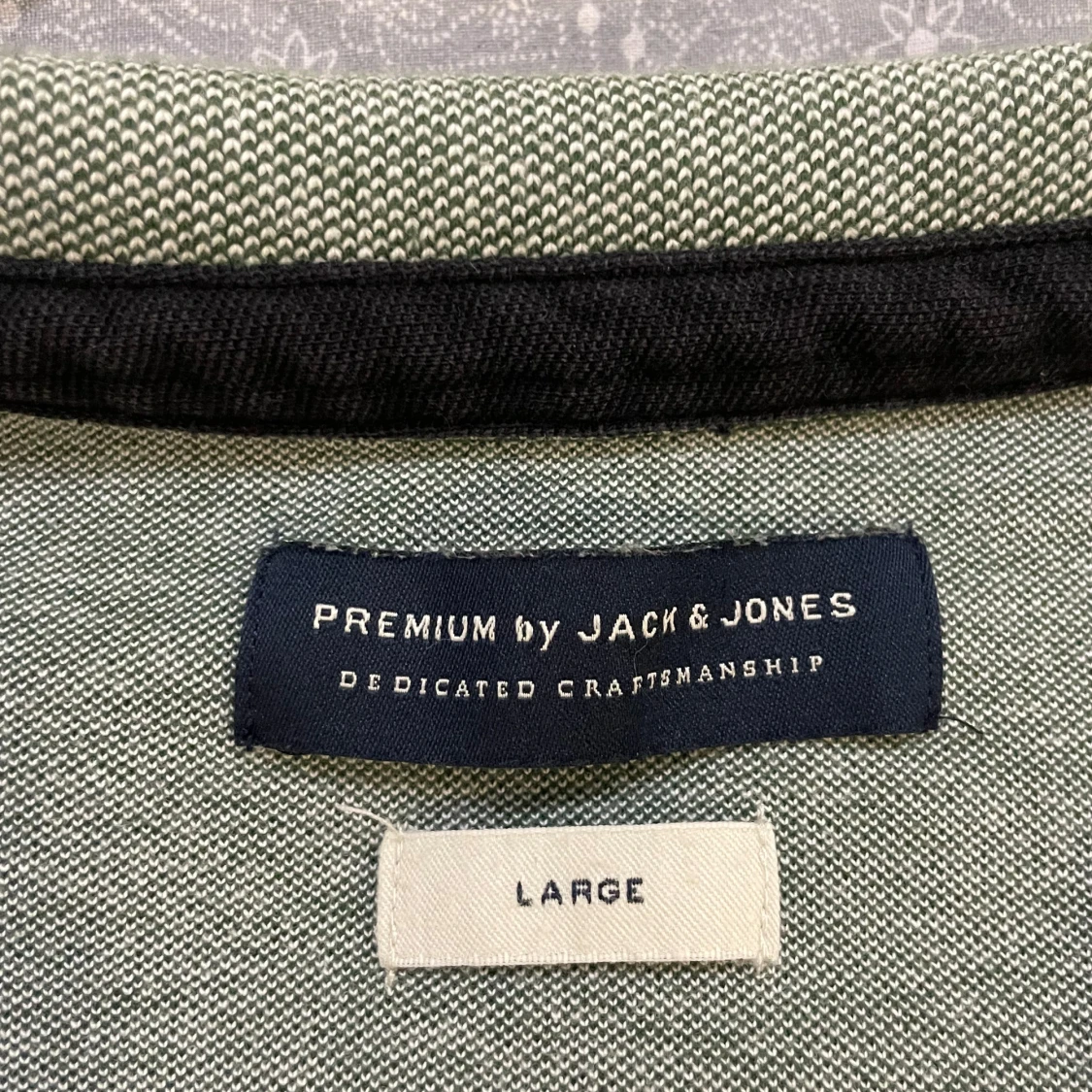 Grå pikétröja från Jack & Jones - 91