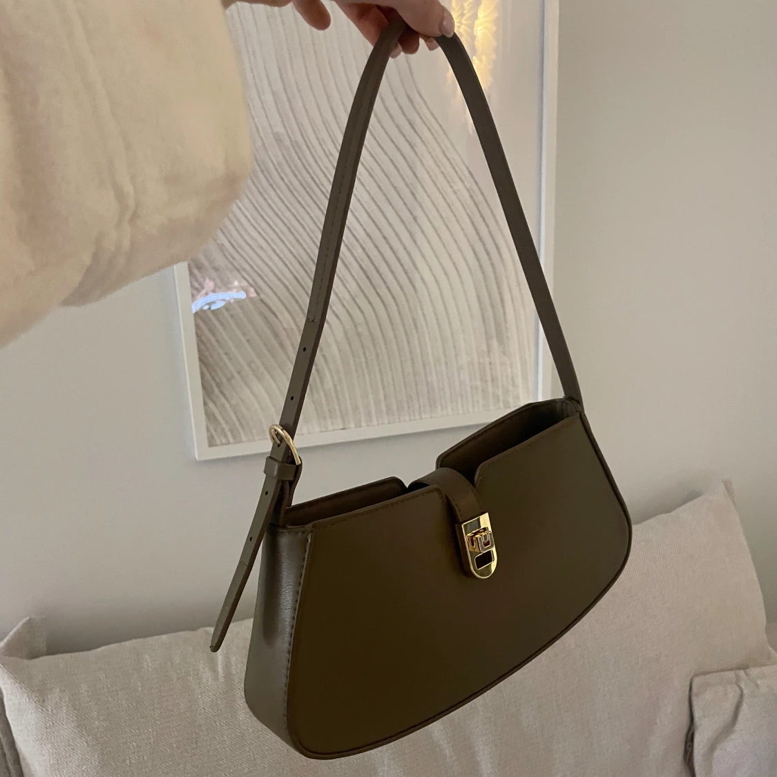 Brun handväska  - 1