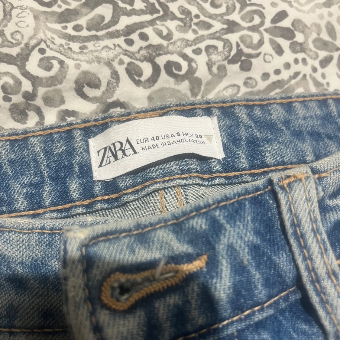 Blå jeans från Zara - 1