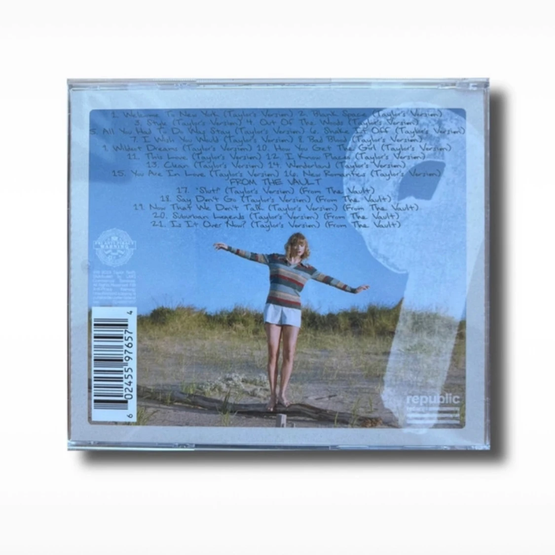 Taylor Swift 1989 (Taylor’s Version) (Rose Garden Pink Edition) Album CD 2023 + poster - 1