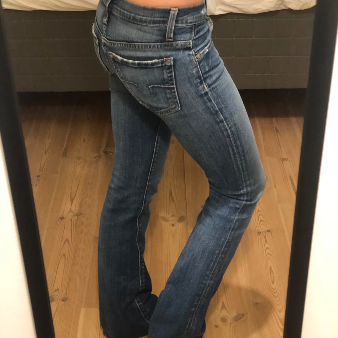 Lågmidjade jeans