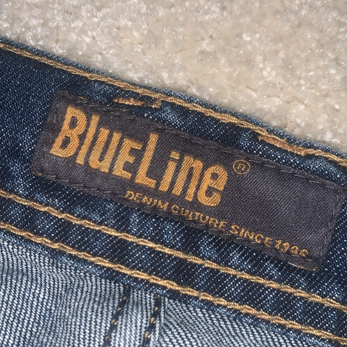 Blå jeans från BlueLine - 1