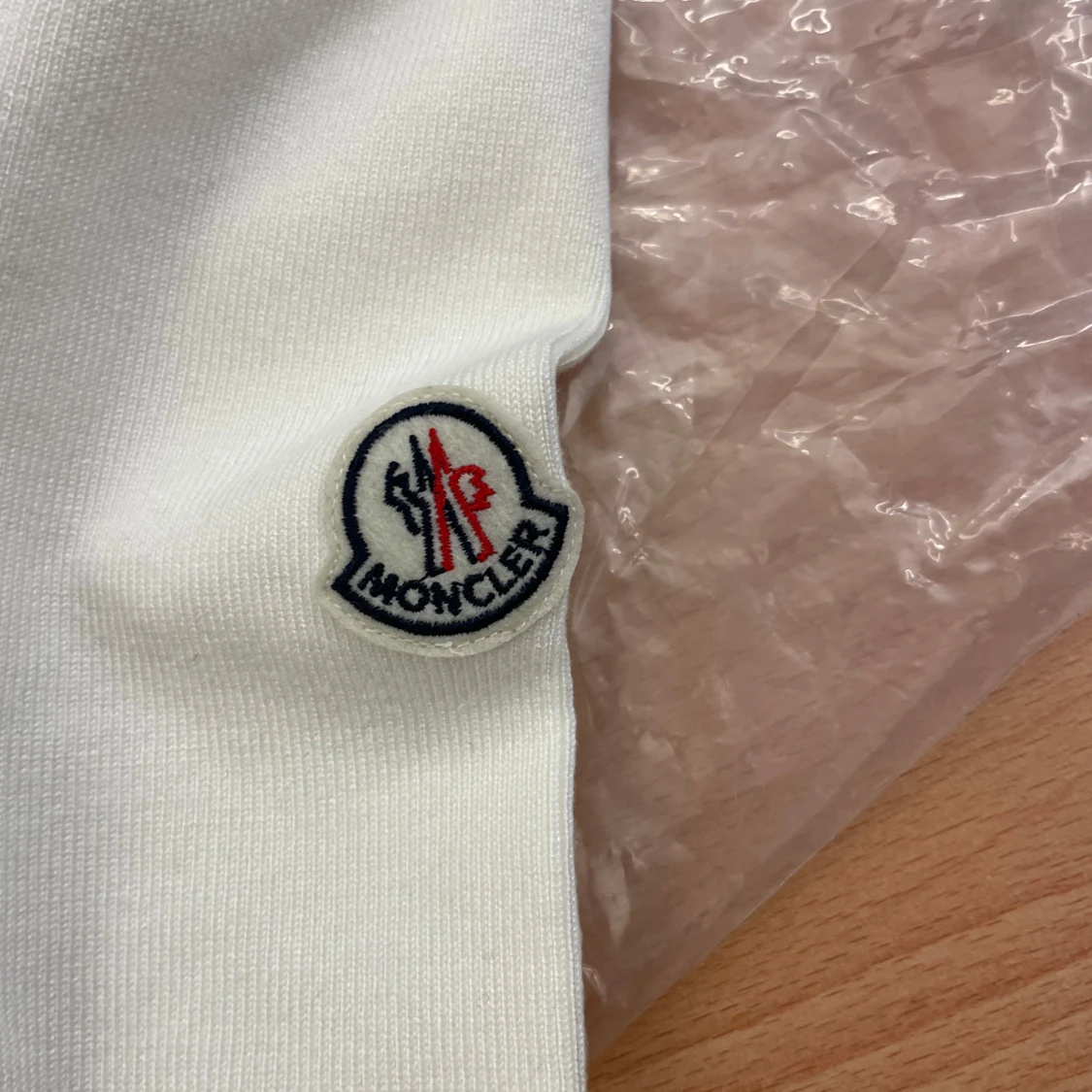 Kort midjad vit moncler jacka - 92