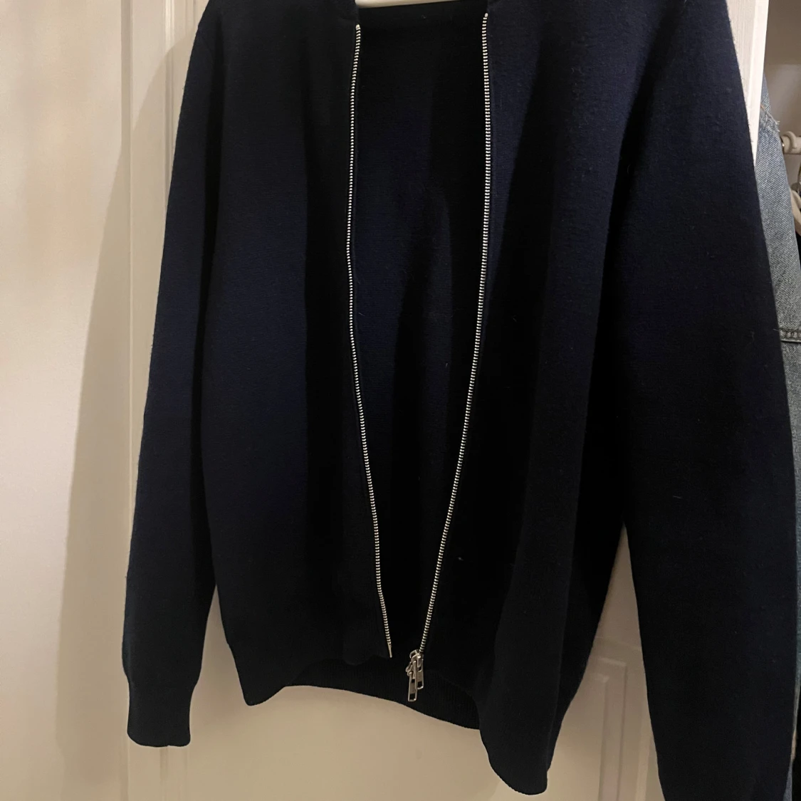 Mörkblå kofta från Soft Goat - 91