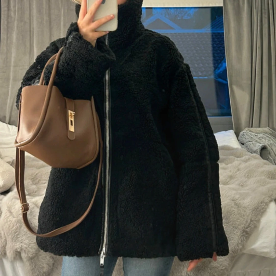 Pilejacka med lös passform - 90