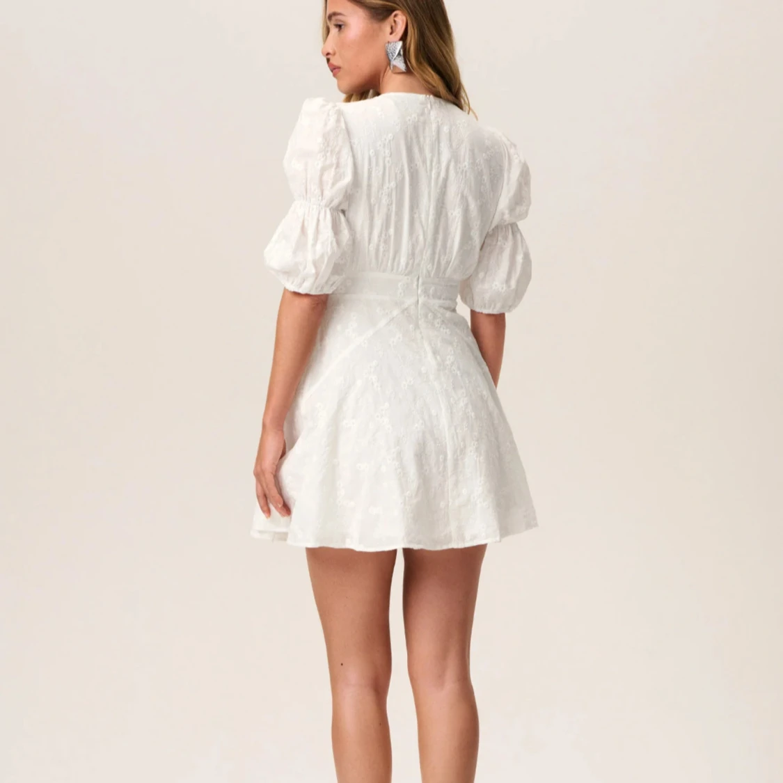 Vit Adoore klänning - 90