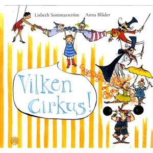 Vilken cirkus! (inbunden) - Lilly ska iväg på cirkus med Pappan Dreo och alla vännerna. Men när de kommer fram är Lilly plötsligt ensam. Var är alla? Hon ser Giovannas röda lockar men det är Fiorella, lindansaren. Hon letar efter Pom-Pidou men mannen i snirklig mustasch visar sig vara Silvestre Solej, cirkusdirektören. Lilly får hjälp av de snälla cirkusartisterna att leta efter sina vänner. Den uppmärksamma läsaren kan skymta dem på uppslagen. När det är dags för cirkusen att börja sitter Pappan Dreo och alla vännerna i publiken. Men var är Lilly? Härlig cirkuskänsla med sockervadd, ballonger och annat som hör cirkus till, inga djur! I samma utformning som den uppskattade bilderboken Jag vill ha gröt! som gavs ut 2017.    Format Inbunden   Omfång 26 sidor   Språk Svenska   Förlag Opal   Utgivningsdatum 2018-05-04   Medverkande Anna Blåder   Medverkande Anna Blåder   ISBN 9789172999473  