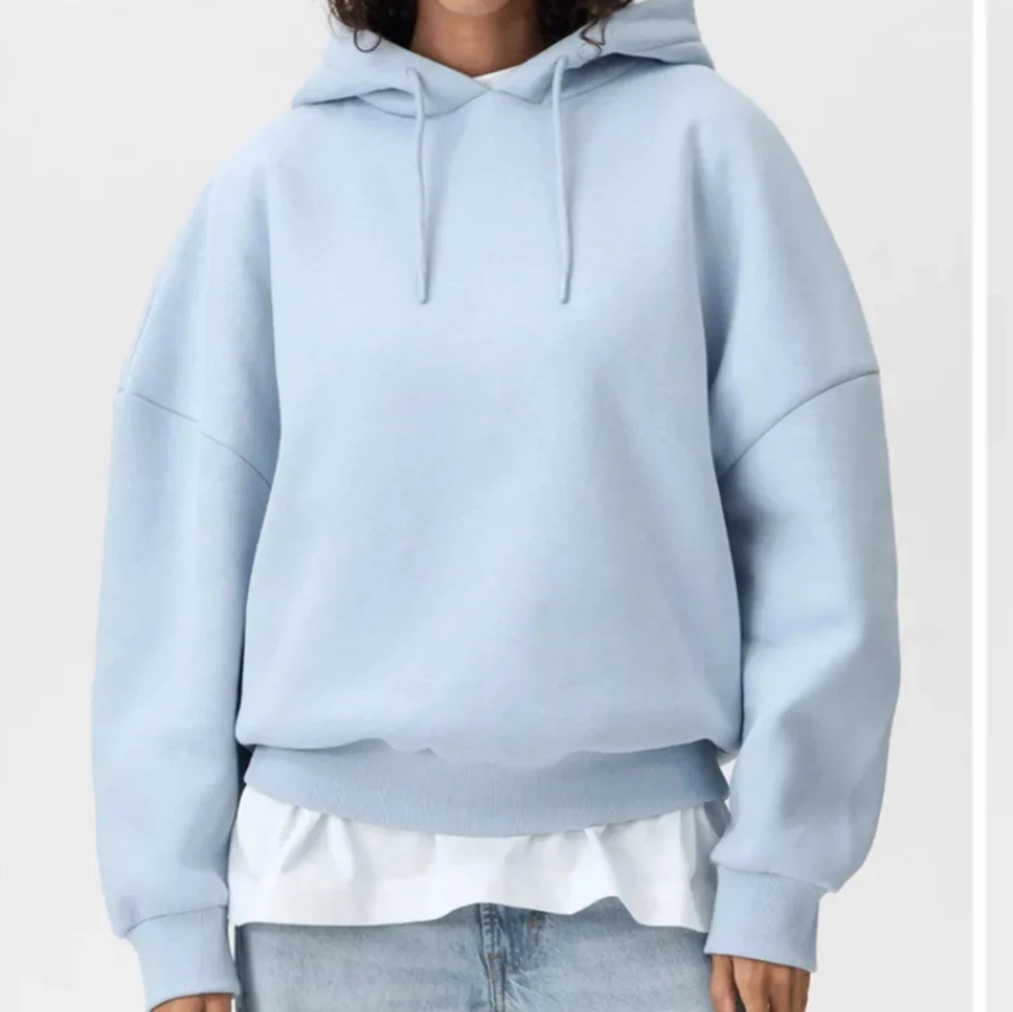 Ljusblå hoodie från LXA The Label - 90