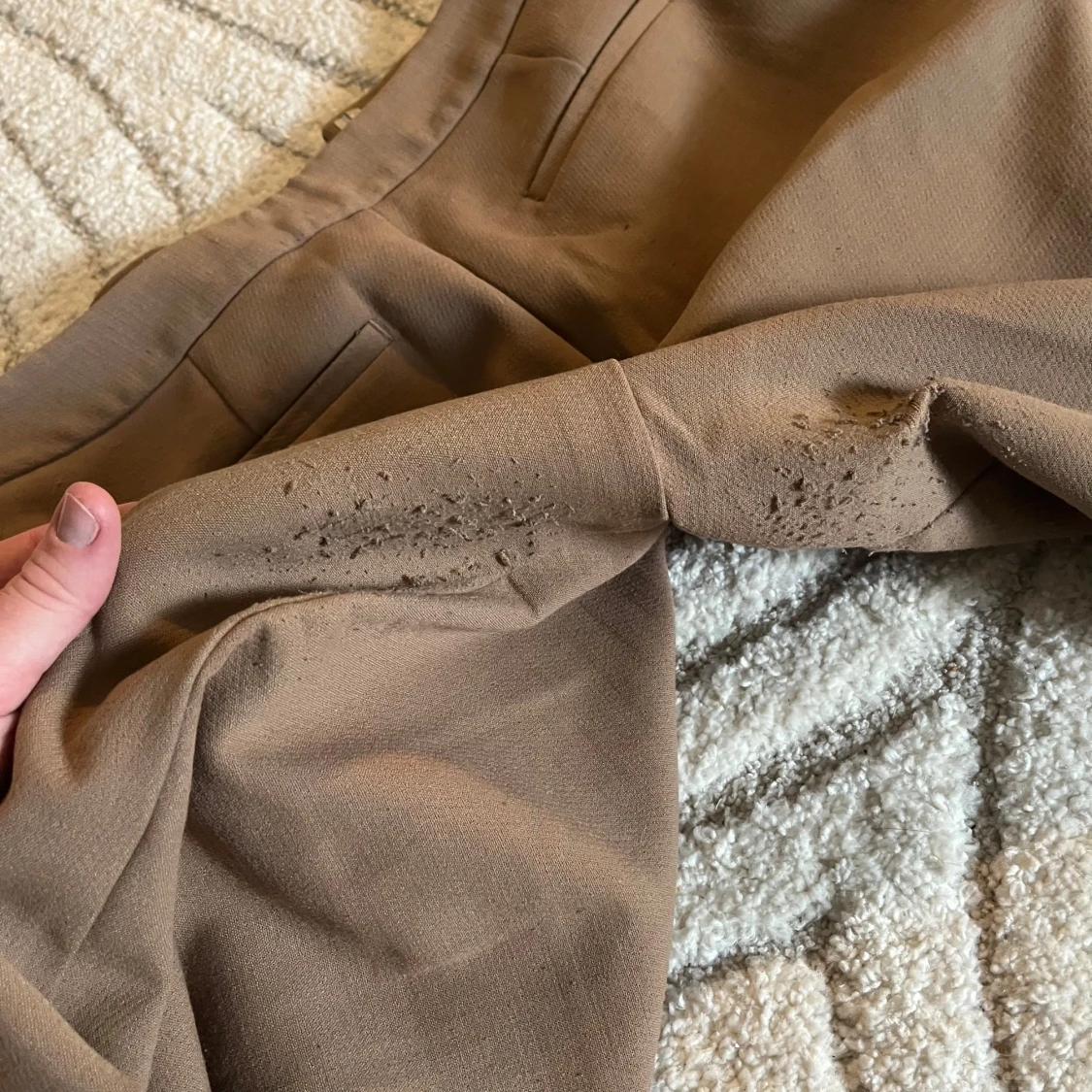 Ljusbruna byxor - 92