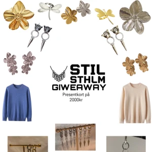 Tävling/Giveway - 🎉!!TÄVLING!!🎉  Vinnaren av tävling kommer att få ett presentkort på 2000kr!!🤩 Tävlingen går ut på att ni ska göra en video på tiktok som på nått sätt handlar om våra smycken. Fler instruktioner finns på våran Instagram eller Tiktok!❤️