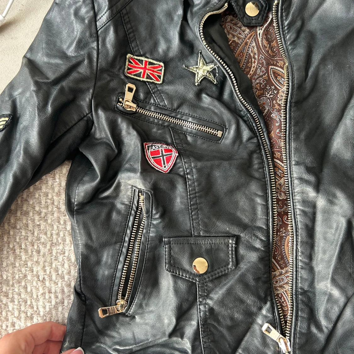 Skinnjacka från softwear  - 2