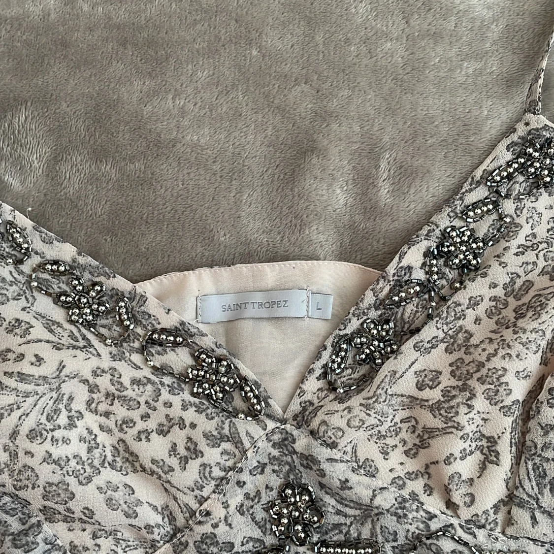 Blommig linne från Saint Tropez - 91