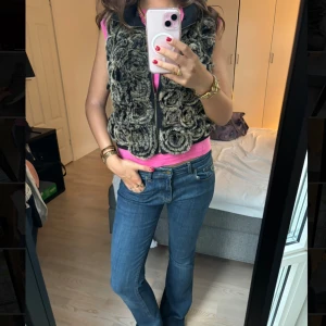 Päls väst - Jättefin pälsväst❤️