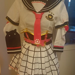 Rina tennoji cosplay+ wig  - I bought it from Aliexpress for about 1300kr. Wig includes. The Cosplay is pretty good quality but fits Xs-M. Everything in the pictures includes.