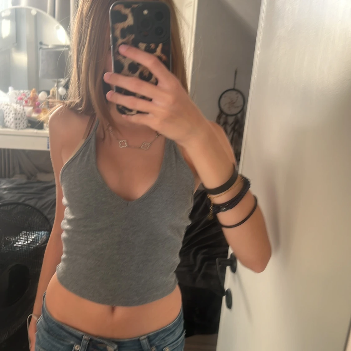 Halterneck topp - 90