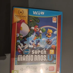 New Super Mario Bros. U för Wii U - Säljer spelet New Super Mario Bros U.För Wii U. Perfekt för Mario-fans som vill uppleva klassiska plattformsspel på sin Wii U.