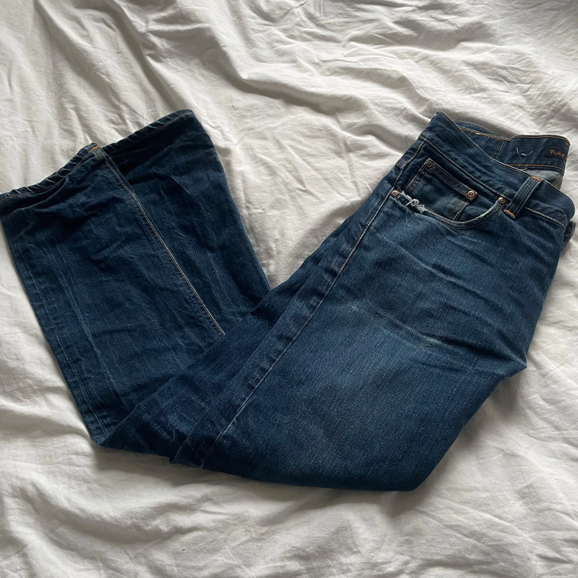 Mörkblå jeans från Nudie Jeans - 1