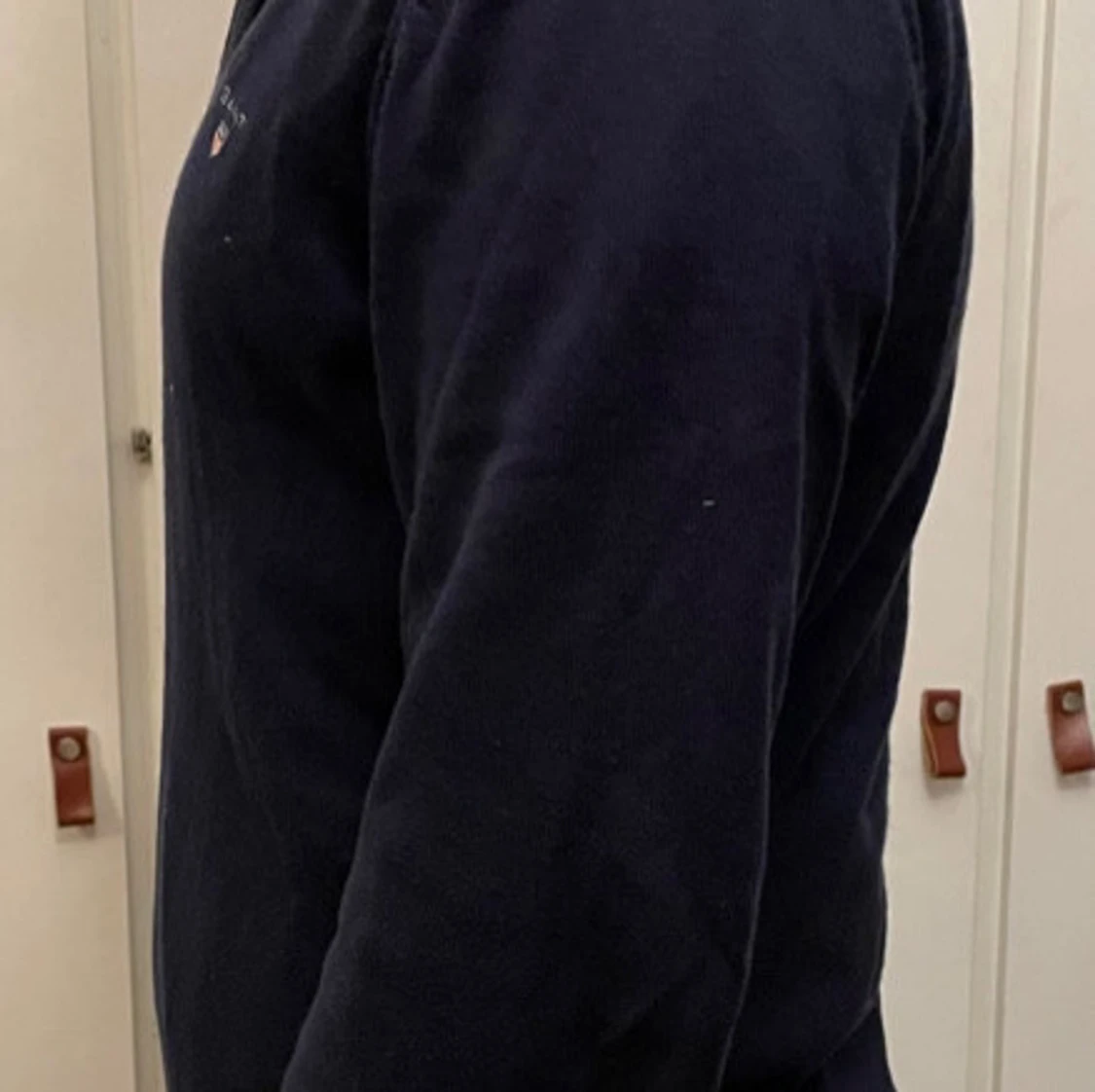 Svart tröja med dragkedja från Gant - 1