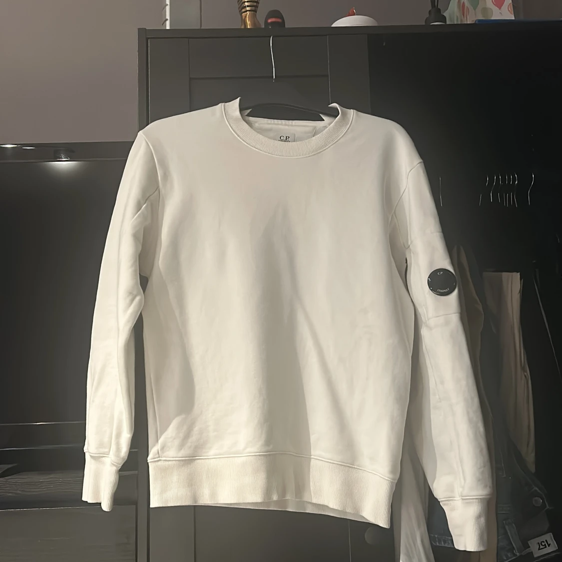 Vit sweatshirt från C.P. Company - 1