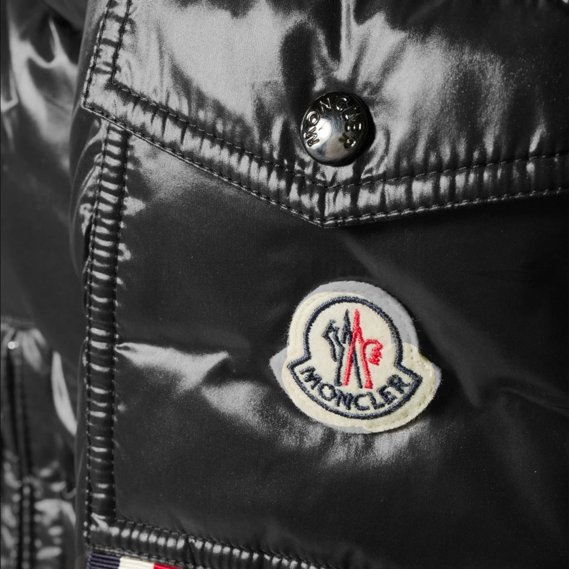 Moncler puffer maljasset svart - 93