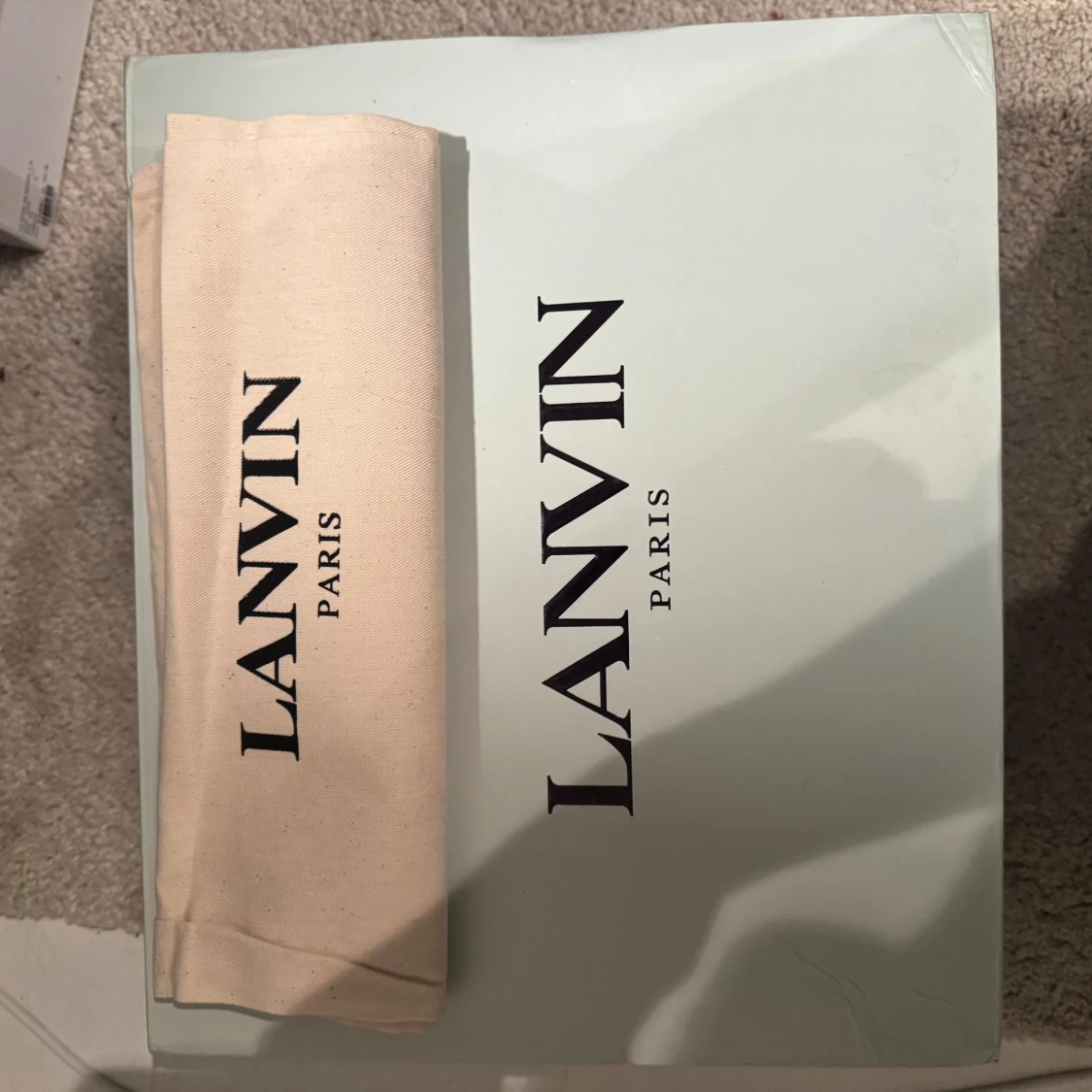 Svarta sneakers från Lanvin - 1