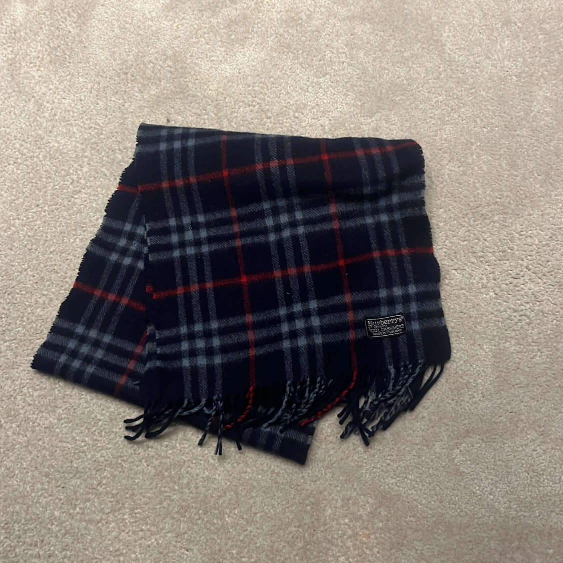 Rutig halsduk från Burberry