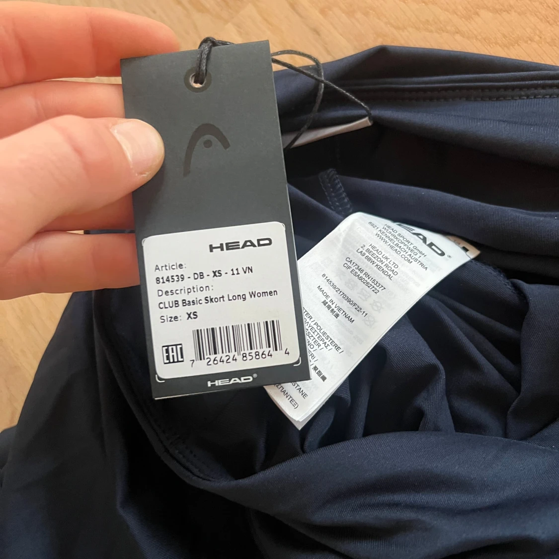 Mörkblå träningskjol från Head - 90