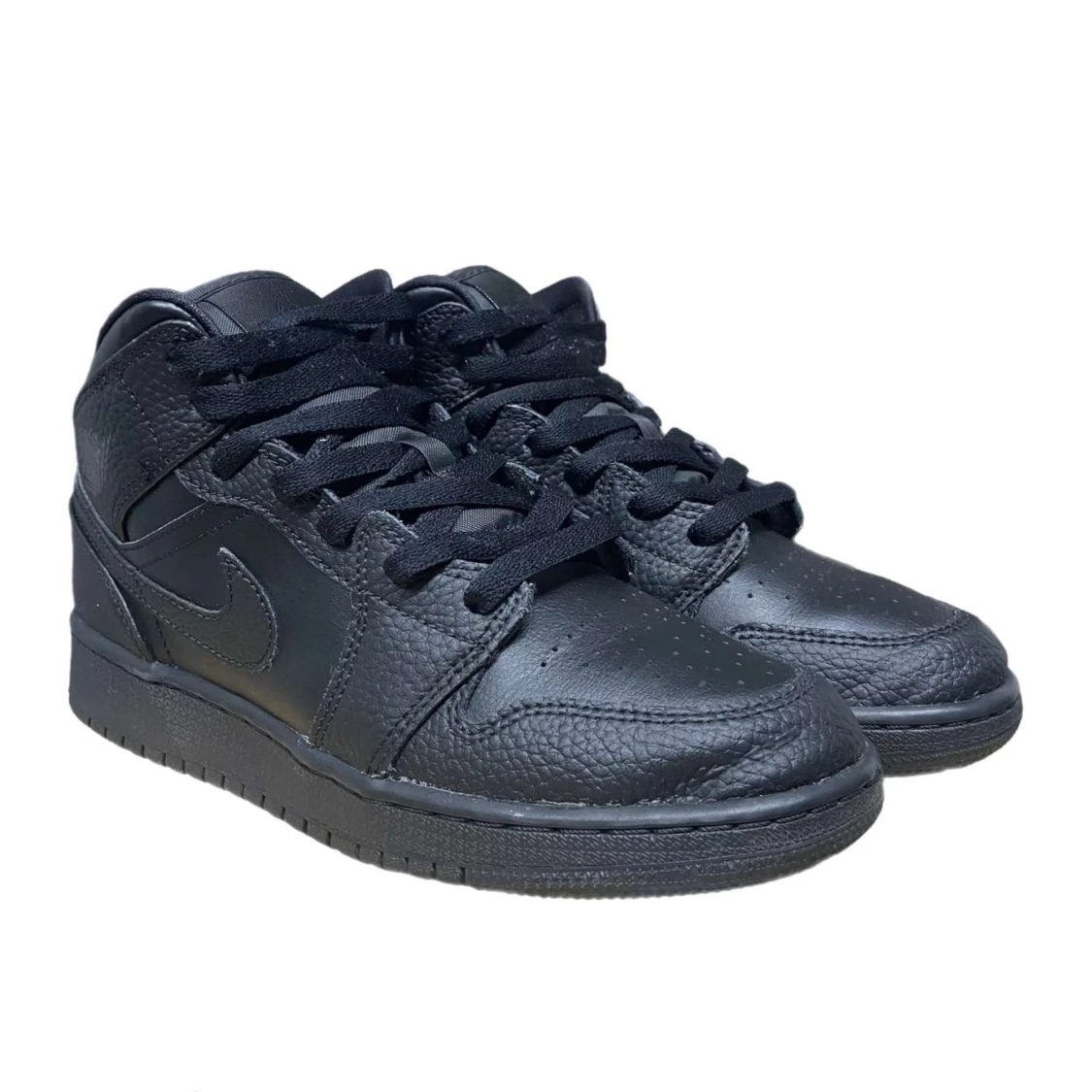 Svarta Nike Air Jordans