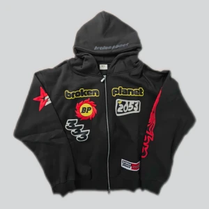 Broken planet zip up hoodie - Hej! Helt ny broken planet zip up hoodie. Mycket fint skick.