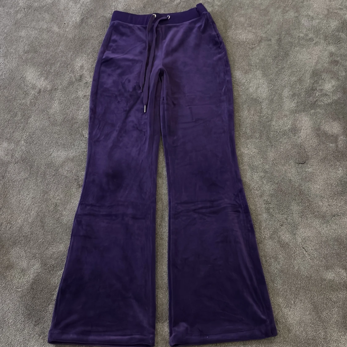 Mjukt skönt lilla velour sett