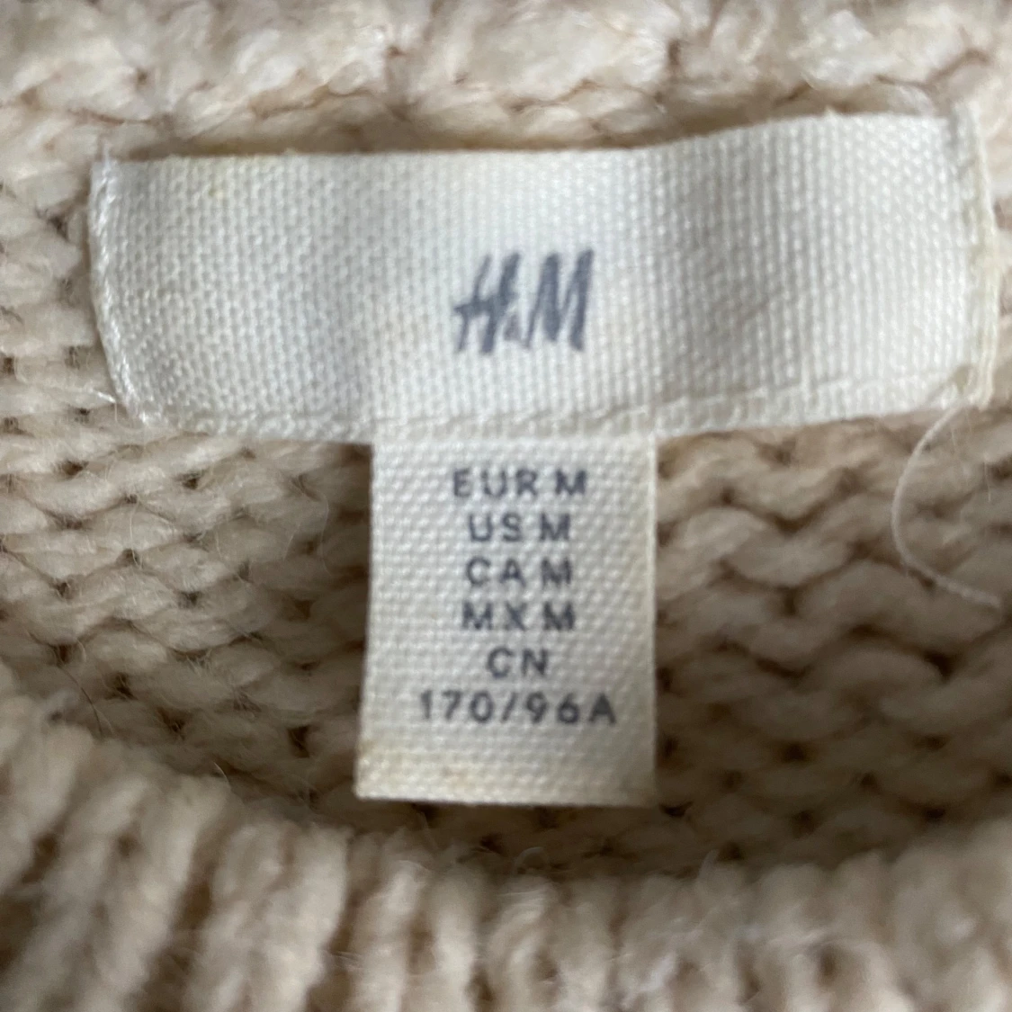 Randig stickad tröja - 91