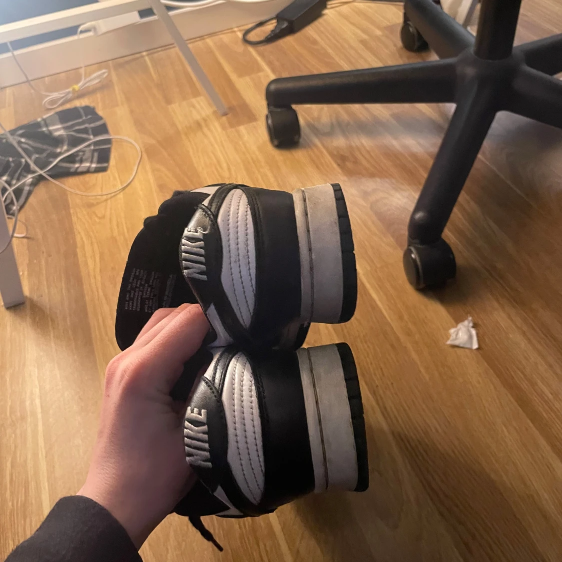 Svartvita Nike sneakers - 91