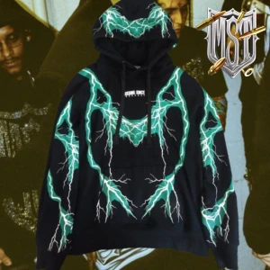 Missing Since Thursday Lightning Hoodie  - Original Medium Lightning hoodie from one of the first MST drops