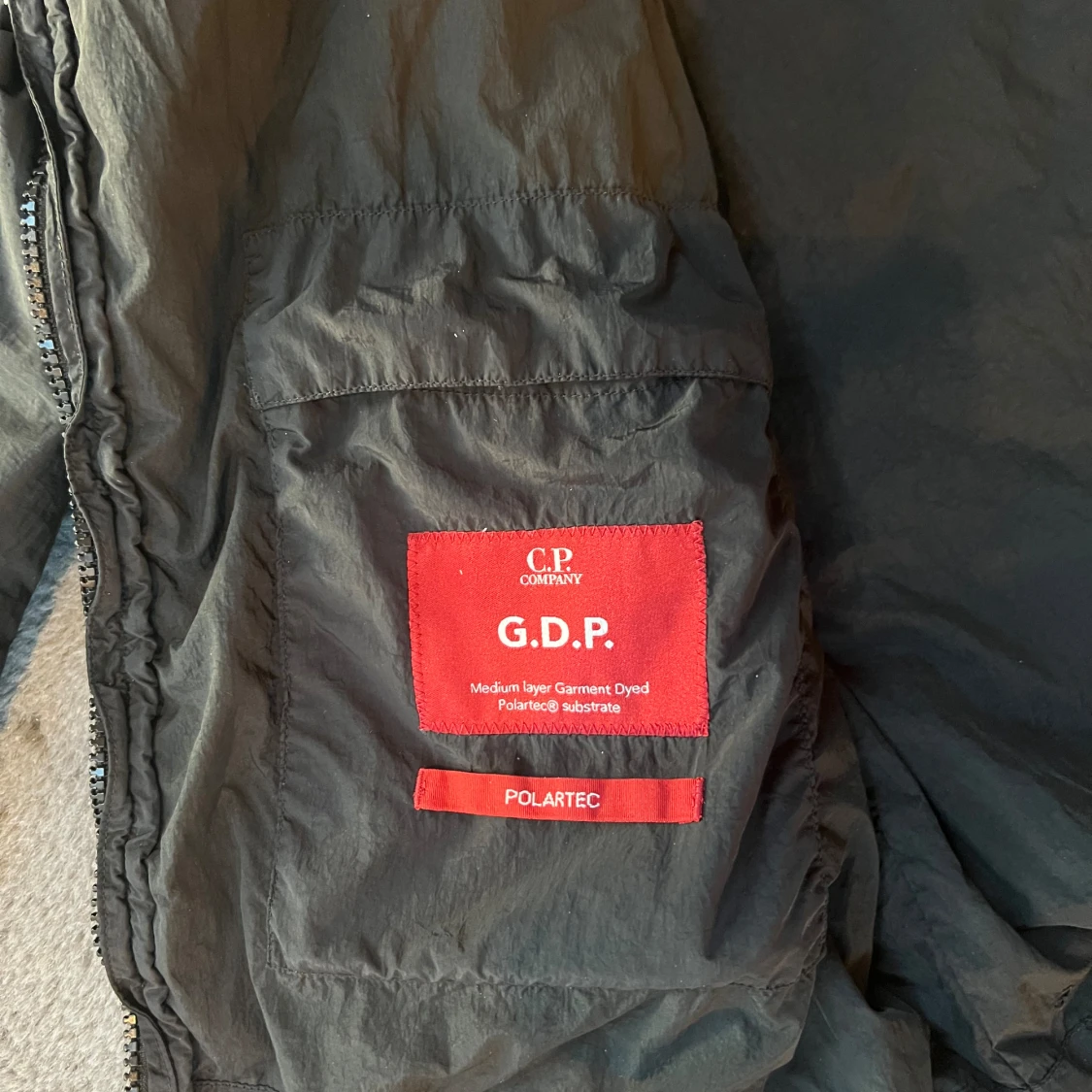 Svart vindjacka från C.P. Company - 91