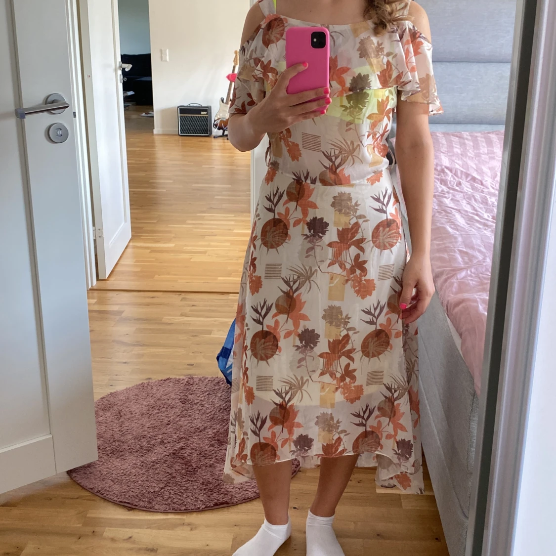 Blommig långklänning från Yake