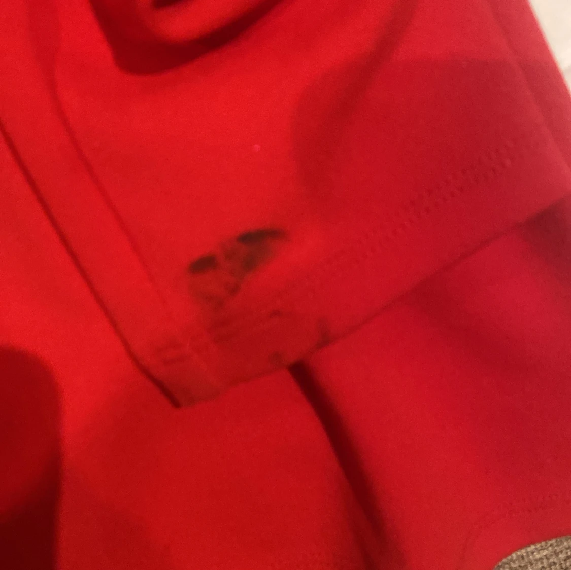 Röd långärmad topp från H&M - 2