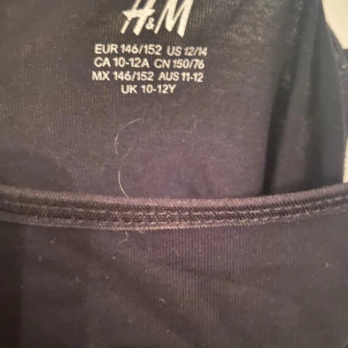 Svart linnetopp från H&M - 2