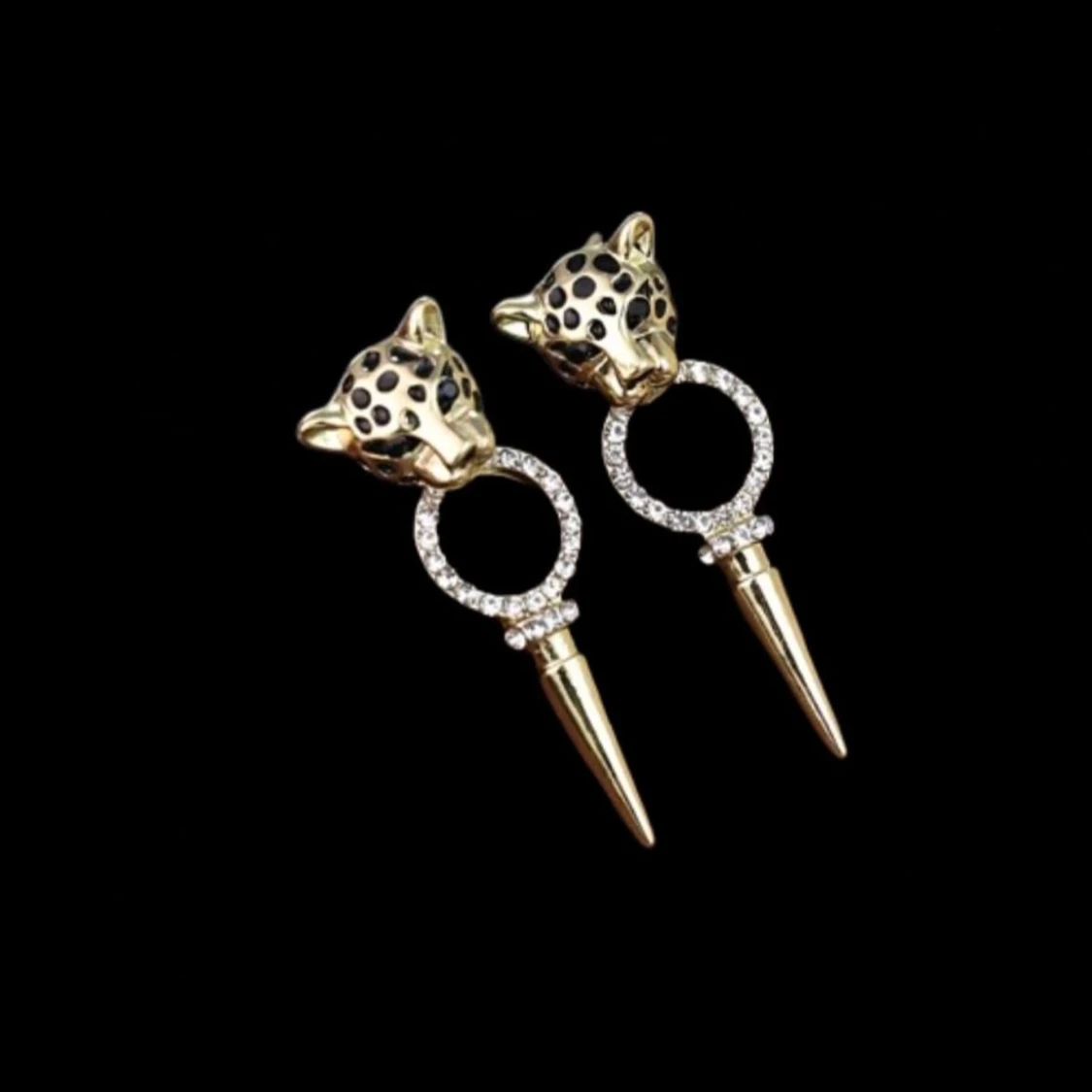 Leopard örhängen  - 1