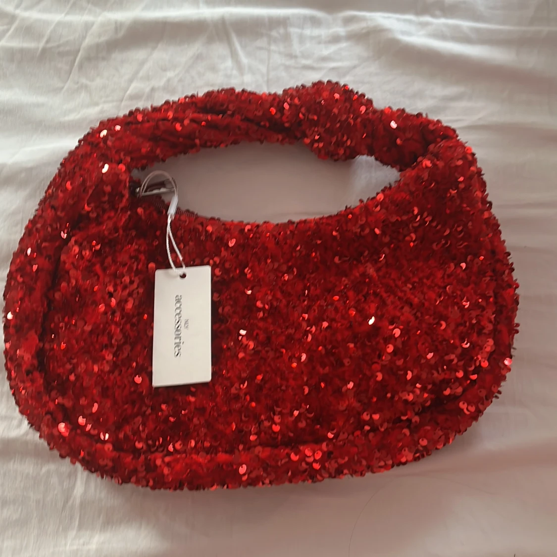 Jättefin glittrig väska  - 90