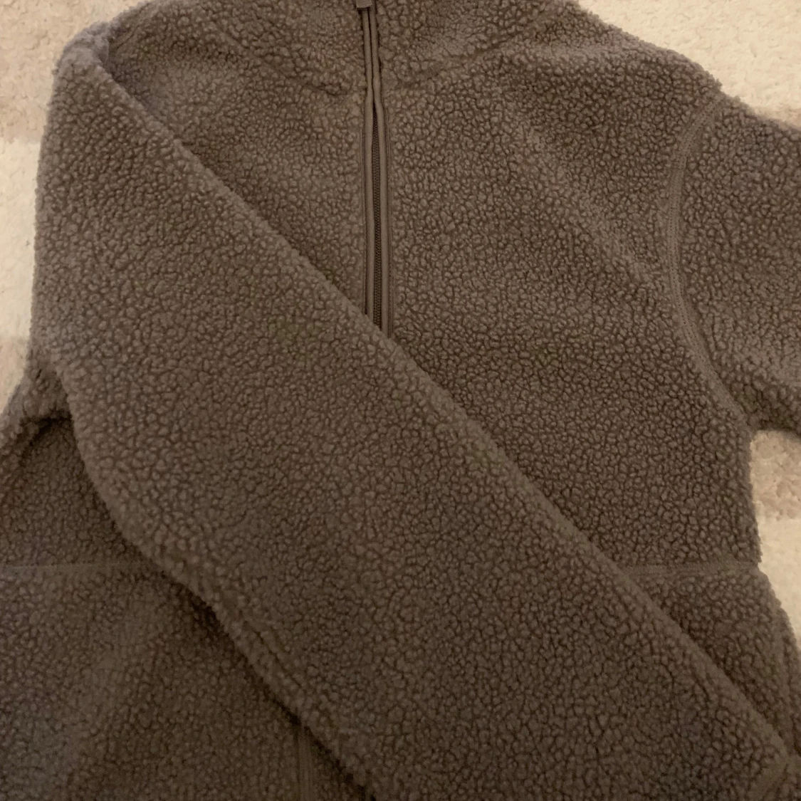 Brun jacka i pilé - 90