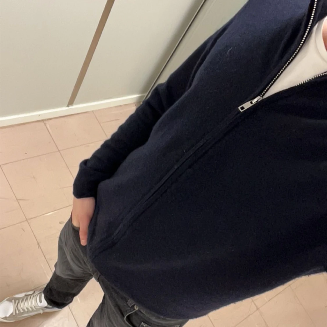 Mörkblå kofta från Davida - 90