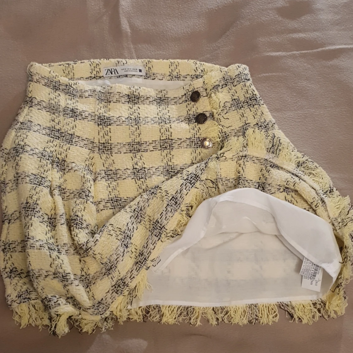 Rutig tweedkjol från Zara - 92