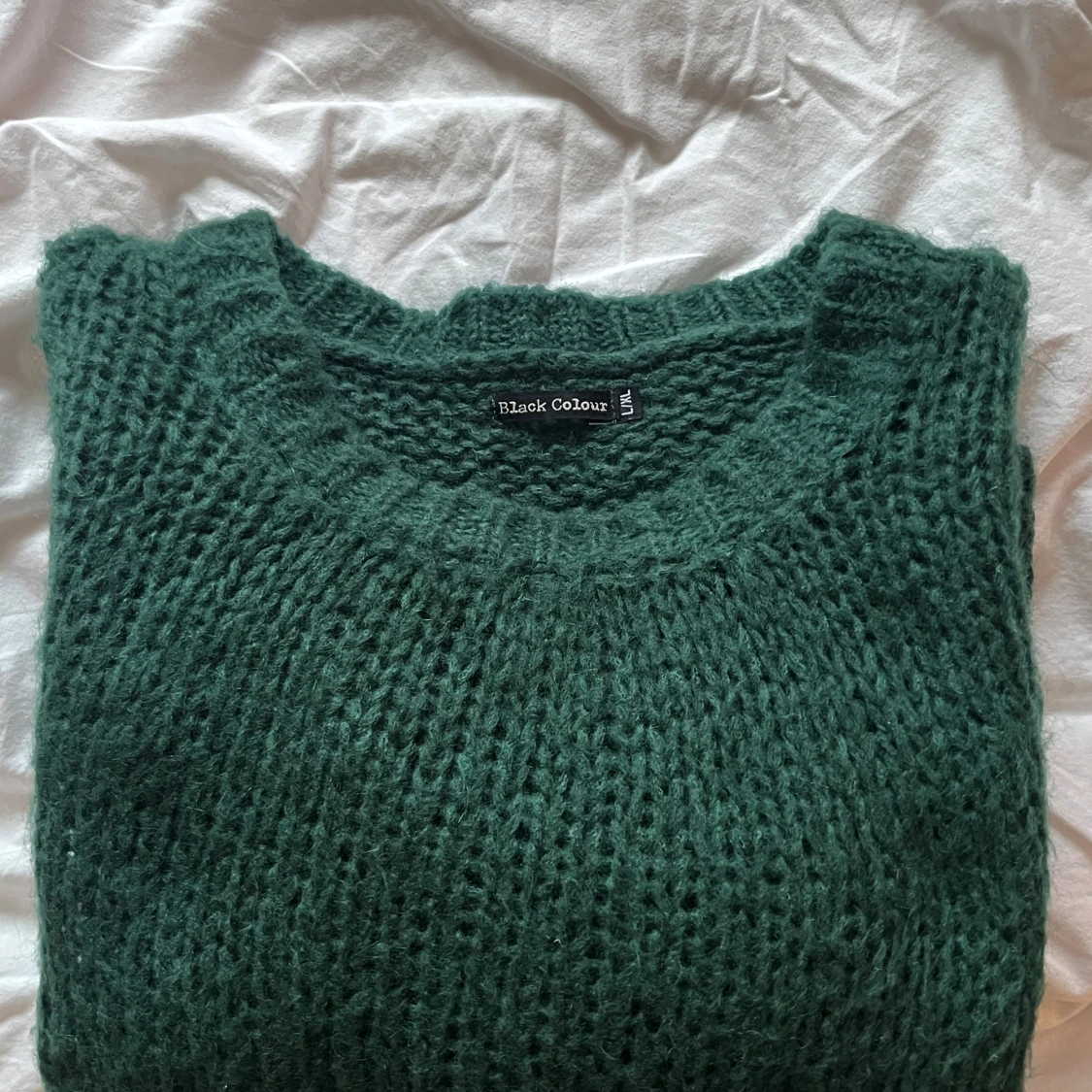 Grön mohair tröja  - 93